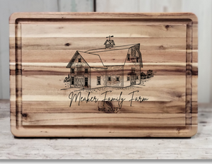 Personalized Wooden Cutting Board